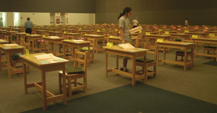 Preparing the exam rooms