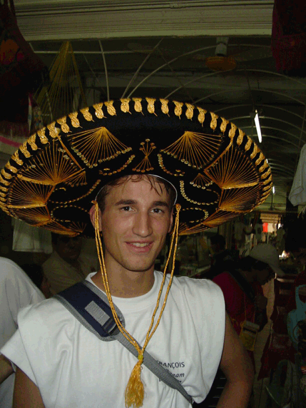 François with sombrero